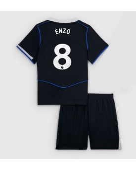 Chelsea Enzo Fernandez #8 Maglia Gara Terza Repliche 2025-26 Bambino Maniche Corte